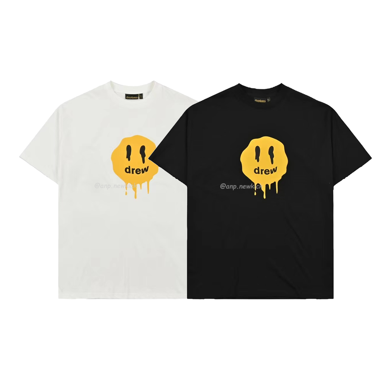 Drew House Mascot Ss Black White T Shirt (1) - www.newkick.vip